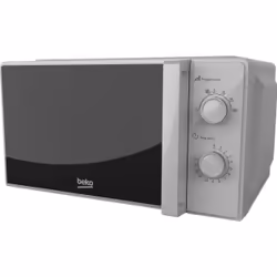 Beko MOC20100SFB 700W 20 Litre Compact Microwave, Countertop, Solo microwave, 20 L, 700 W, Rotary, Silver
