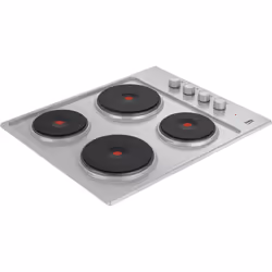 Beko HIBE64101X 60cm Sealed Plate Hob with Side Knob Controls