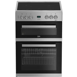 Beko EDC633S cooker Freestanding cooker Electric Ceramic Silver