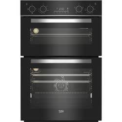 Beko BBDQF24300B 90cm Built-In Double Fan Oven with Touch Control LED Timer