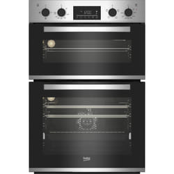 Beko BBDQF22300X 90cm Built-In Double Fan Oven with Touch Control LED Timer