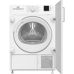 Beko DTIKP71131W 7kg Integrated Heat Pump Tumble Dryer with Sensor Drying Programmes