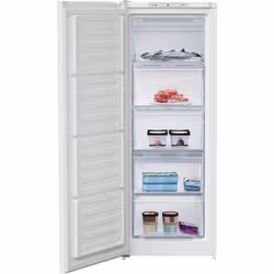 Beko FCFM3545W Freestanding Tall Frost Free Freezer with Freezer Guard