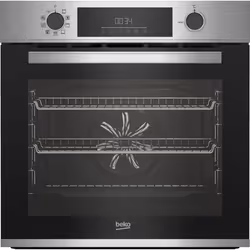 Beko BBIE22300XFP 60cm Built-In Single Multi-Function with AeroPerfect™, Medium, Electric, 72 L, 2600 W, 72 L, Multitech