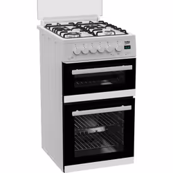 Beko EDG507W 50cm Freestanding Gas Twin Cavity Cooker - Additional view 4