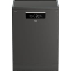 Beko BDFN36560WCFG Freestanding Full Size Dishwasher with Fast45 & MaxiDry