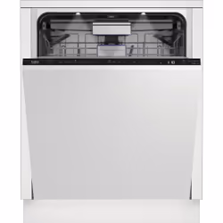 Beko BDIN38560CF Integrated Full Size Dishwasher with HygieneIntense, Fully built-in, Full size (60 cm), Black, Touch, LCD, 1 ...