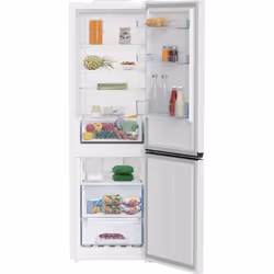 Beko CFG4686W Freestanding Frost Free Fridge Freezer with Freezer Guard