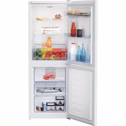 Beko CFG4552W Freestanding Frost Free Fridge Freezer with Freezer Guard