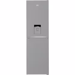 Beko CNG4582DVPS Freestanding Frost Free Fridge Freezer with Water Dispenser, 270 L, SN-ST, 5.7 kg/24h, E, Fresh zone compart ...