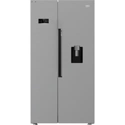 Beko ASD2442VPS Freestanding American Style Fridge Freezer with HarvestFresh™