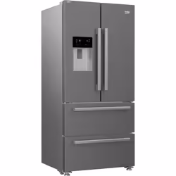 Beko GNE460520DVPX Freestanding American Style Fridge Freezer with HarvestFresh™