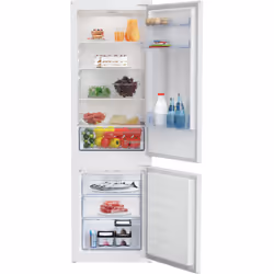 Beko BCFD473 Integrated Frost Free Fridge Freezer with Large Salad Crisper, 262 L, No Frost (fridge), SN-ST, 3.2 kg/24h, E, W ...