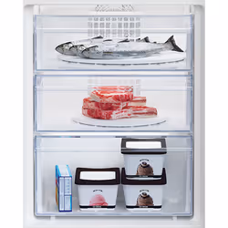 Beko BCFD473 Integrated Frost Free Fridge Freezer with Large Salad Crisper
