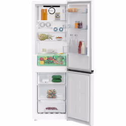 Beko CNG6686VW Freestanding AeroFlow™ Fridge Freezer with HarvestFresh™