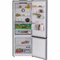 Beko CNG5785VPS Freestanding Fridge Freezer with Harvestfresh™ Technology