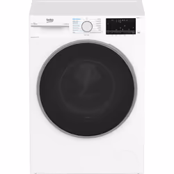 Beko B5D510645UW Freestanding 10kg Wash / 6kg Dry Capacity Washer Dryer with UltraFast, Front-load, Freestanding, White, Rota ...