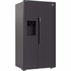 Beko ASP342VPZ Freestanding American Style Fridge Freeze with HarvestFresh™
