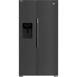 Beko ASN652VPZ Freestanding American Style Fridge Freezer with HarvestFresh™