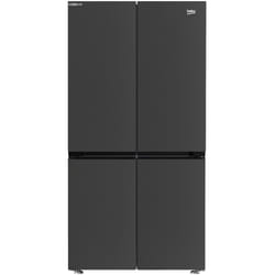Beko GN446224VPZ Freestanding American Style Fridge Freezer with HarvestFresh™