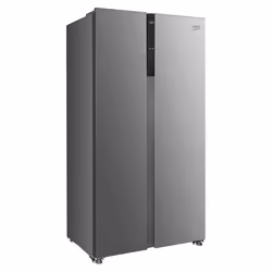 Beko ASL1532PX Freestanding Frost Free American Style Fridge Freezer with Fast Freeze