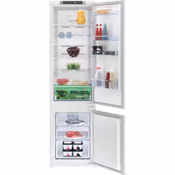 Beko BCND4V973 Integrated Frost Free Fridge Freezer with HarvestFresh™, 284 L, No Frost (fridge), SN-T, 3.2 kg/24h, E, Fresh ...