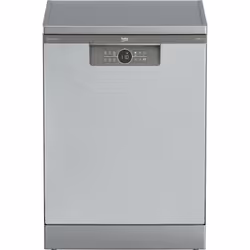 Beko BDFN26550XC, Freestanding, Full size (60 cm), Stainless steel, LED, Foldable, Drawer