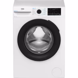 Beko b300 BM3WT4104IW Freestanding 10kg 1400rpm Washing Machine with EnergySpin and IronFast, Front-load, 10 kg, B, 76 dB, 14 ...