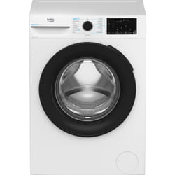 Beko b300 BM3WT4104IW Freestanding 10kg 1400rpm Washing Machine with EnergySpin and IronFast