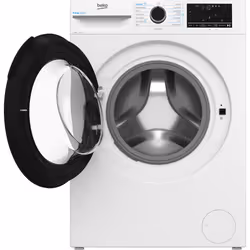 Beko b300 BM3WT4104IW Freestanding 10kg 1400rpm Washing Machine with EnergySpin and IronFast