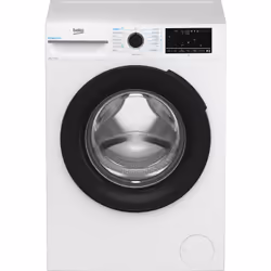 Beko b300 BM3WT4841IW Freestanding 8kg 1400rpm Washing Machine with EnergySpin and IronFast, Front-load, 8 kg, B, 76 dB, 1400 ...