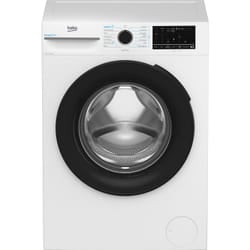 Beko b300 BM3WT4841IW Freestanding 8kg 1400rpm Washing Machine with EnergySpin and IronFast