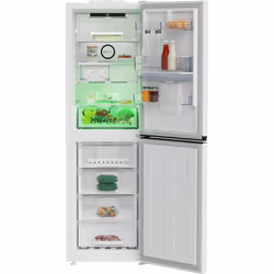 Beko CNG4692DVW Frost Free Combi Fridge Freezer with HarvestFresh™ Technology