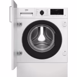 Beko bPRO 500 WTIK84122F Integrated 8kg 1400rpm Washing Machine with RecycledTub™, Front-load, 8 kg, B, 68 dB, 1400 RPM, A