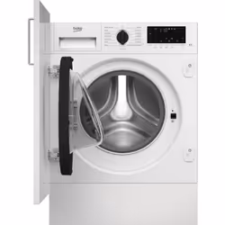 Beko bPRO 500 WTIK84122F Integrated 8kg 1400rpm Washing Machine with RecycledTub™