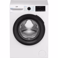 Beko b300 BM3WT4941IW Freestanding 9kg 1400rpm Washing Machine with EnergySpin and IronFast, Front-load, 9 kg, B, 75 dB, 1400 ...