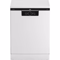 Beko bPRO 500 BDFN26450CW Freestanding Full Size Dishwasher with CornerIntense, Freestanding, Full size (60 cm), White, Stand ...