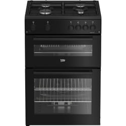 Beko FTG6201K 60cm Twin Cavity Gas Cooker