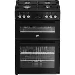 Beko FDG6231CK 60cm Double Oven Gas Cooker