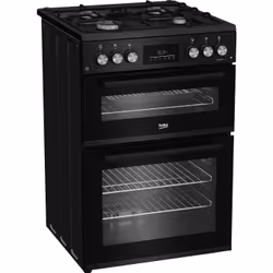 Beko FDG6231CK 60cm Double Oven Gas Cooker