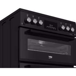 Beko FDG6231CK 60cm Double Oven Gas Cooker