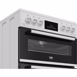 Beko FDG6231CW 60cm Double Oven Gas Cooker