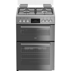 Beko FDG6272TCSM 60cm Double Oven Gas Cooker