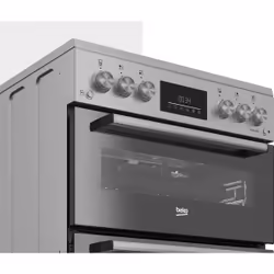 Beko FDG6272TCSM 60cm Double Oven Gas Cooker
