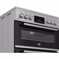 Beko FDG6231CS 60cm Double Oven Gas Cooker