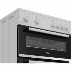 Beko FDG6201W 60cm Double Oven Gas Cooker