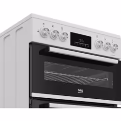Beko FDD6231W 60cm Double Oven Duel Fuel Cooker with AeroPerfect™