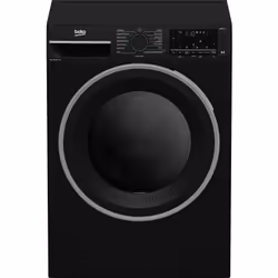 Beko B3D58545UB Freestanding Washer Dryer 8kg 5kg Capacity, Front-load, Freestanding, Black, Left, Black, Rotary