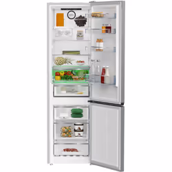 Beko CNG8603VPX Freestanding AeroFlow™ Fridge Freezer with HarvestFresh™