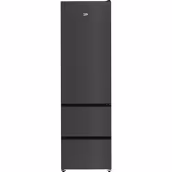 Beko GNE4603VPZ Freestanding AeroFlow™ Slim American Fridge Freezer with HarvestFresh™, 350 L, SN-ST, 6 kg/24h, E, Fresh zone ...